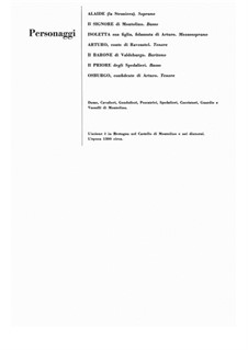 La straniera (The Stranger Woman) : Piano-vocal score by Vincenzo Bellini