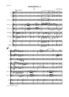 Concerto No.1, Hob.VIIh/1: Concerto No.1 by Joseph Haydn