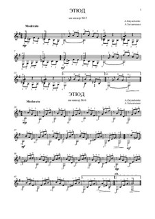 Два этюда ми минор No.15, 16: Два этюда ми минор No.15, 16 by Alexander Zatynchenko