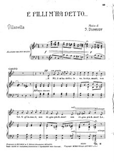 Volume I: E filli m'ha detto by Stefano Donaudy