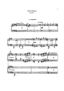 La Péri: Harps part by Paul Dukas