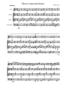 Dreams of the suburb of Caroline, Op.2: No.3 Menuet of Queen Bona by Vladimir Malganov