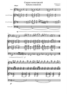 Dreams of the suburb of Caroline, Op.2: No.4 Scherzo of minstrels by Vladimir Malganov