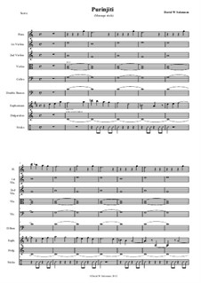 Purinjiti - an atmospheric piece for didgeridoo, flute, euphonium, sticks and strings: Purinjiti - an atmospheric piece for didgeridoo, flute, euphonium, sticks and strings by David W Solomons