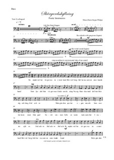 Skargardsshyllning: Bass part by Hans-Jürgen Philipp