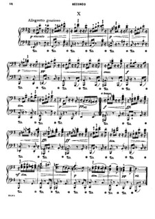 No.2 Starodávny: For piano four hands by Antonín Dvořák