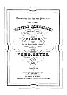 Repertoire des Jeunes Pianistes, Op.36: No.5 La Fille du Regiment by Ferdinand Beyer