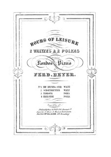 Hours of Leisure, Op.92: No.4 Abend-Sterne. Walzer by Ferdinand Beyer