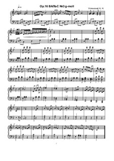 Waltz No.3, Ор.16: Waltz No.3 by Ksardas