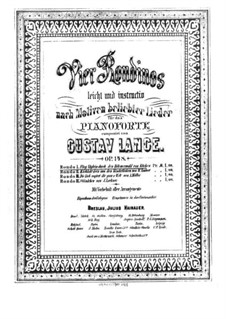 Four Rondinos, Op.148: Rondino No.1 by Gustav Lange