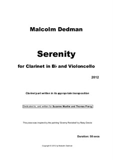 Serenity, MMD24: Serenity by Malcolm Dedman