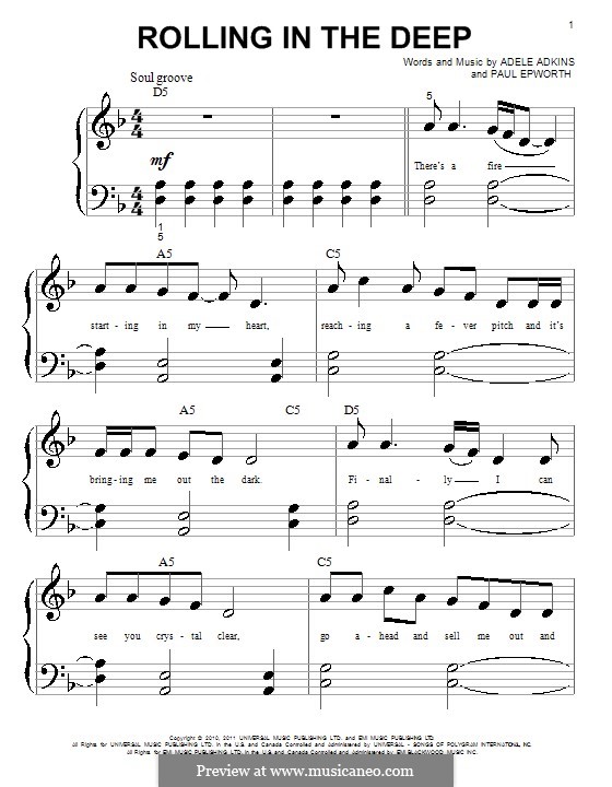 Rolling in the deep sheet. Rolling in the deep минус. Аккорды укулеле. Rolling in the deep аккорды. Rolling in the deep sheet.