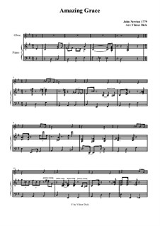 For solo instrument and piano version: For oboe and piano by folklore