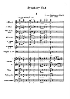 Fragments: Movement I by Ludwig van Beethoven