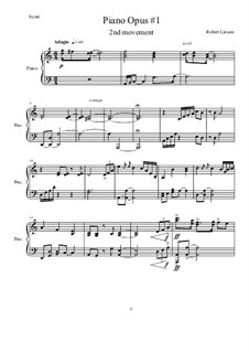 Piano Opus No.1 by R. Linson - free download on MusicaNeo