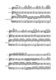 Trio Sonata: Movement II by Gregory Deriugin