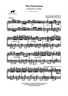 The Entertainer, for Piano: Master version by Scott Joplin