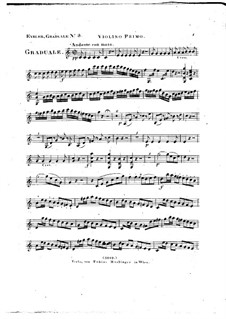 Omnes de Saba venient, HV 40: Violin I part by Joseph Eybler