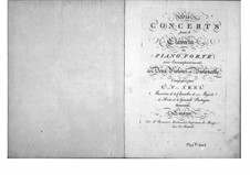 Six Concertos for Strings and Keyboard, Op.11: Violin II part by Carl Friedrich Abel