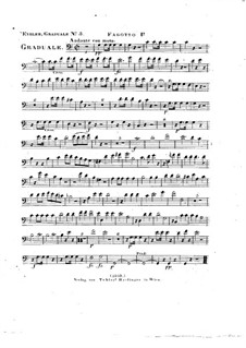 Omnes de Saba venient, HV 40: Bassoon I part by Joseph Eybler