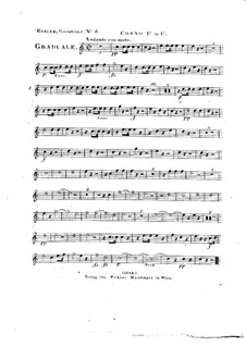 Omnes de Saba venient, HV 40: Horn I part by Joseph Eybler