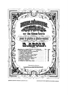 Polonaise de l'opéra 'La Comtesse': For piano four hands by Stanisław Moniuszko