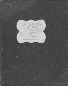 Le postillon de Lonjumeau (The Coachman of Lonjumeau): Flute I-II parts by Adolphe Adam