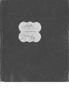 Le postillon de Lonjumeau (The Coachman of Lonjumeau): Triangle part by Adolphe Adam