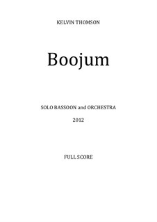 Boojum: Boojum by Kelvin Thomson