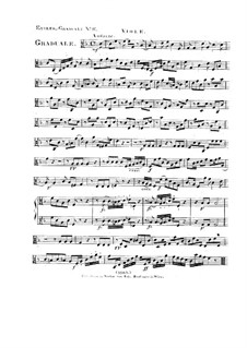 Non in multitudine, HV 56: Viola part by Joseph Eybler