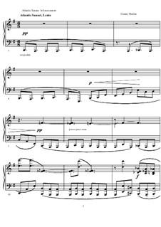 Atlantic Sonata: Movement III 'Atlantic Sunset' by Canary Burton