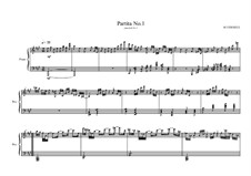 Jazz Partita No.1 for piano, MVWV 305: Jazz Partita No.1 for piano by Maurice Verheul