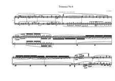 Tristesse No.6 for piano, MVWV 505: Tristesse No.6 for piano by Maurice Verheul