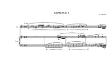 Duo No.3 for Flute and Piano, Expression No.3, MVWV 65: Duo No.3 for Flute and Piano, Expression No.3 by Maurice Verheul