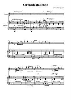 Serenade italienne, Op.390: Serenade italienne by Carl Böhm