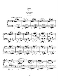 Dolly Suite, Op.56: For piano four hands by Gabriel Fauré