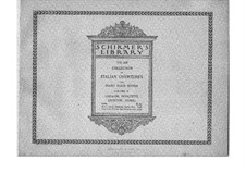 I puritani (The Puritans): Overture, for piano four hands by Vincenzo Bellini