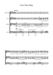 Vocal version: For mixed choir by folklore