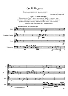 Week, Op.38: Week by Ksardas
