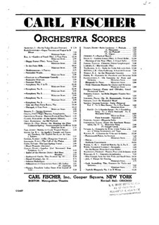 Overture: Full score by Vincenzo Bellini