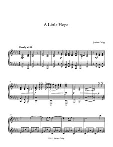 A Little Hope: A Little Hope by Jordan Grigg