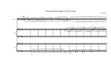 Trio No.11 For French Horn and two Harps, MVWV 444: Trio No.11 For French Horn and two Harps by Maurice Verheul
