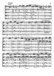 String Quintet No.1 in E Flat Major, Op.4: Movement IV by Ludwig van Beethoven