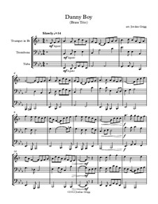 Ensemble version: For brass trio by folklore