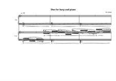 Duo No.1 for Harp and Piano, MVWV 46: Duo No.1 for Harp and Piano by Maurice Verheul