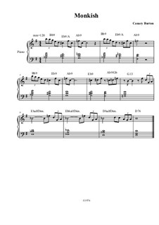 Monkish: Monkish by Canary Burton