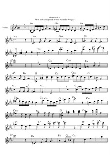 Romanze Nr.1 in Cm, Op.34: Romanze Nr.1 in Cm by Werner Schneider-Wiegand