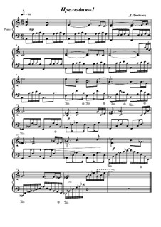 Prelude No.1, Op.1: Prelude No.1 by Dzmitry Pradanets