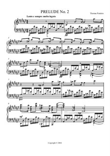 Piano Prelude No.2: Piano Prelude No.2 by Thomas Penders