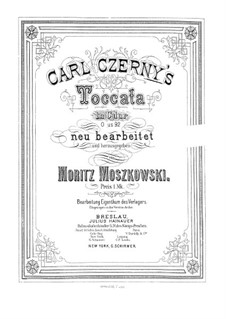 Toccata in C Major, Op.92: For piano by Carl Czerny